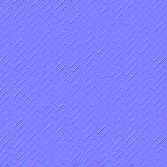 brick pavement_001_normal